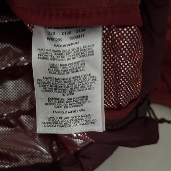 Columbia Powder Lite Omni-heat Insulated Anorak Malbec Thermal Jacket Sz M NWOT - Picture 10 of 16